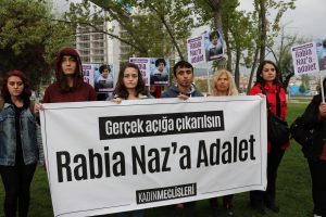 Bursa Kadın Meclisi üyeleri 'Rabia Naz' için bir araya geldi