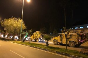 Suriye sınırına askeri sevkiyat