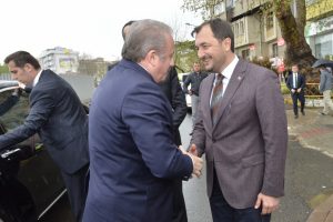 TBMM Başkanı Şentop'tan, Süleymanpaşa Belediye Başkanı Yüksel'e ziyaret