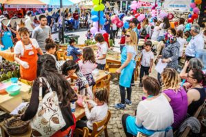 Asırlık tapınağın gölgesinde vegan festivali