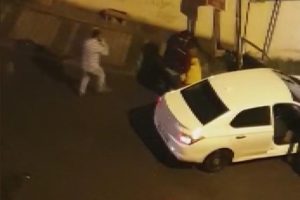 Sokak ortasında işlenen cinayet saniye saniye görüntülendi