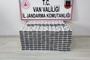 Sınır hattında 2 bin 500 paket kaçak sigara ele geçirildi