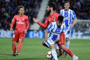 Real Madrid'e bir çelme de Leganes'ten