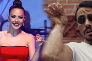 Ebru Gündeş'ten Nusret'e gönderme