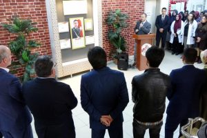 Şehit teğmen için mezun olduğu lisede şehit köşesi oluşturuldu