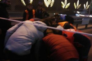 Edirnekapı'da metrobüs yolcuya çarptı