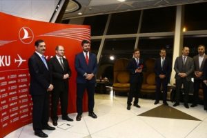 THY, Ankara-Bakü uçuşlarına başladı
