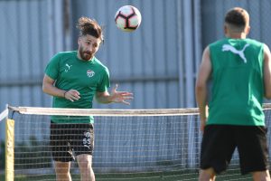Bursaspor'da Göztepe maçının hazırlıkları başladı