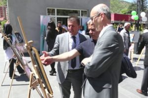 Gümüşhane'de özel öğrencilerden sergi