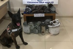 Hakkari'de 16 kilo 722 gram afyon sakızı ele geçirildi