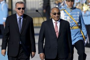 Cumhurbaşkanı Erdoğan Irak Başbakanı Abdulmehdi'yi resmi törenle karşıladı