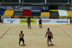 Aydın'da plaj voleybolu heyecanı