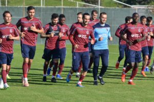 Trabzonspor'da Sosa ve Pereira antrenmana çıktı