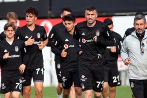 Beşiktaş'ta Trabzonspor maçı hazırlıkları başladı
