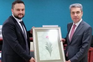 Bursa Yıldırım Kaymakamı Yazıcı'dan TÜGVA'ya ziyaret