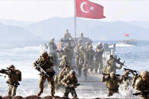 Denizkurdu Tatbikatı'nda amfibi tamam