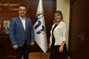 Bursa'da bölgenin tek kadın başkan yardımcısı oldu