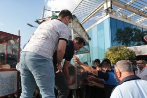 Bursa'da seyyar operasyonu