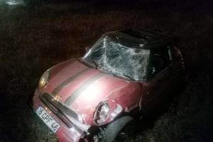 Bursa'da otomobil şarampole uçtu: 1 yaralı
