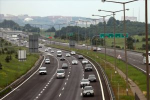 Bayram tatilinde Bolu Dağı'ndan 710 bin araç geçti