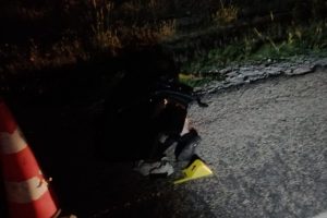 Seyir halindeki otomobilin önüne atladı