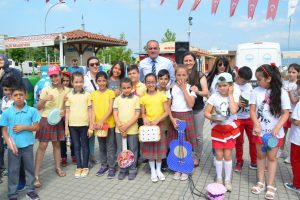 Bursa'da miniklerden konser