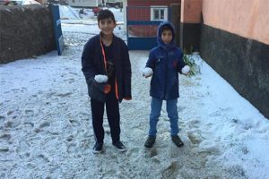 Dolu yağışı kış günlerini aratmadı