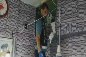 İş yeri duvarındaki zuladan esrar ve uyuşturucu hap çıktı