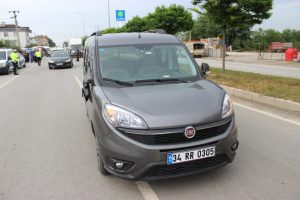 Samsun Çarşamba'da trafik kazası: 1 yaralı