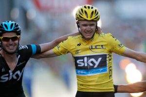 Froome kaza yaptı