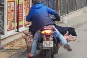 Bursa'da şaşkına çeviren et transferi