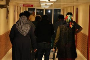 Yıldırım isabet eden kadın yaşamını yitirdi
