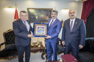 Yargıtay Başkanı Cirit, Vali Bilmez'i ziyaret etti