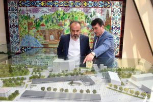 Bursa Büyükşehir Belediye Başkanı Aktaş'tan Dündar'a ziyaret