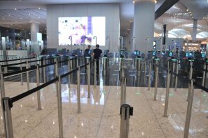 İstanbul Havalimanı'nda pasaporttan 18 saniyede geçiş hazırlığı