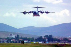 Türk Hava Kuvvetleri'nin yeni A400M uçağı geldi