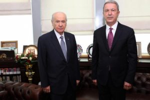 Hulusi Akar'dan Bahçeli'ye ziyaret sonrası açıklama