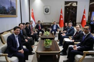 Singapur Parlamento Başkanı Tan Chuan-Jin Ankara'da
