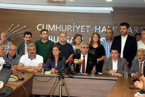 CHP Bursa'dan İmamoğlu'na kutlama