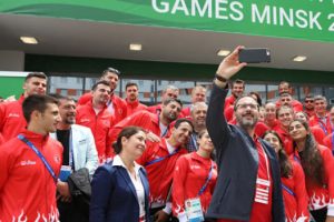 Bakan Kasapoğlu'ndan, Belarus'ta sporcu köyüne ziyaret