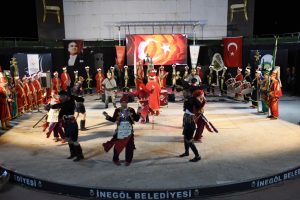 Bursa İnegöl'de Kıbrıs gazileri madalyalarını aldı