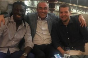 Gomis ile Abdurrahim Albayrak bir araya geldi