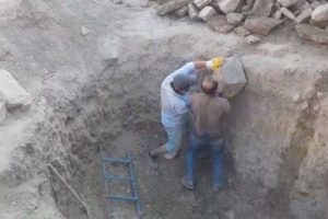 Drone'lu kaçak kazı operasyonunda 4 gözaltı