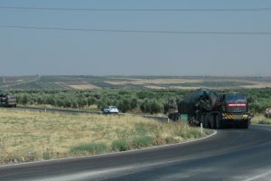Suriye sınırına askeri sevkiyat