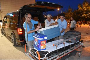 Bursa'da yaşlı kadının organları 3 kişiye umut oldu