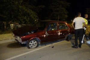 Isparta'da ilginç kaza: Otomobil var, sürücüsü yok