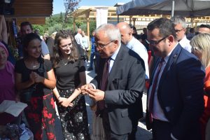 Bursa'da 'Karaoğlan Manda Evi' açıldı