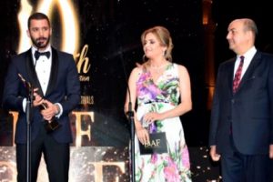 Barış Arduç'a Lübnan'dan ödül