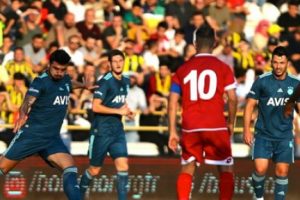Fenerbahçe hazırlık maçında Boluspor'u mağlup etti