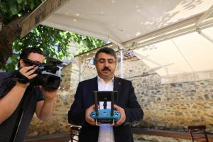 Bursa'da drone'lar kaçak yapıları tespit için uçtu